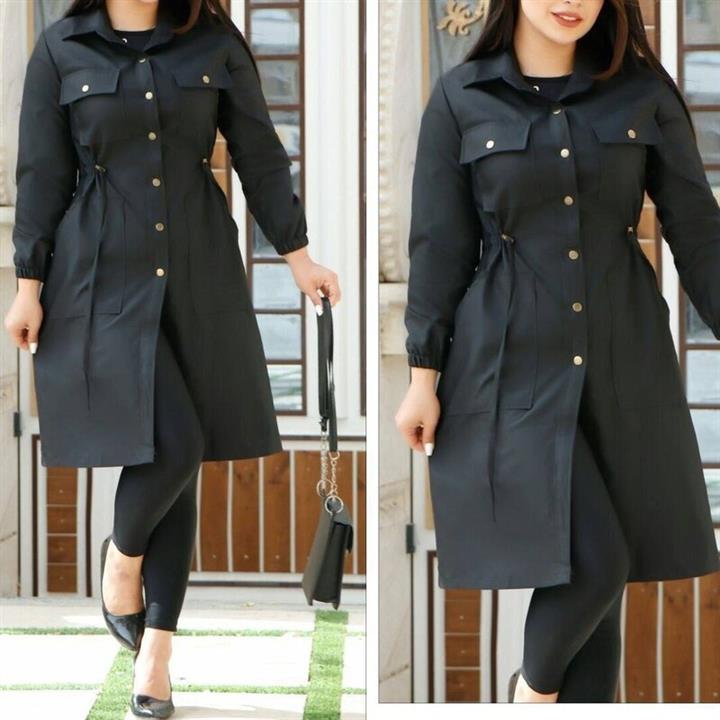 مانتو اسپرت جنس مکانیک پرشیا مانتو دانشجویی مانتو بلند مانتواسپرت مانتو اداری با  در پوشاک اکبری